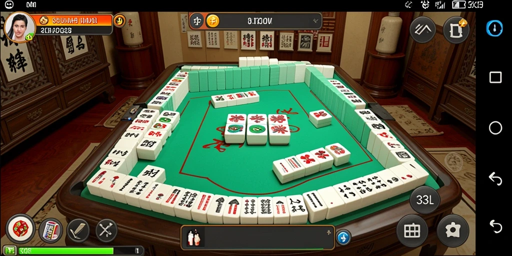 Tampilan gameplay Mahjong yang menarik di 33L.