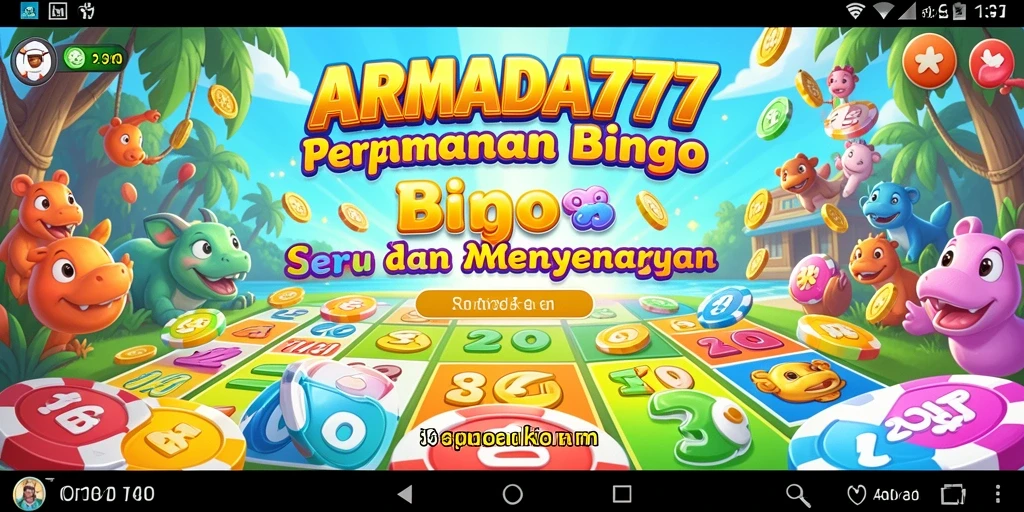 Tampilan gameplay Bingo yang menarik dari ARMADA777.
