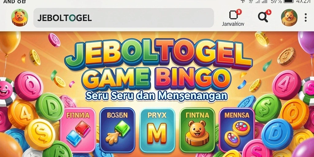 Screenshot dari gameplay seru di JEBOLTOGEL yang menunjukkan keseruan permainan Bingo.