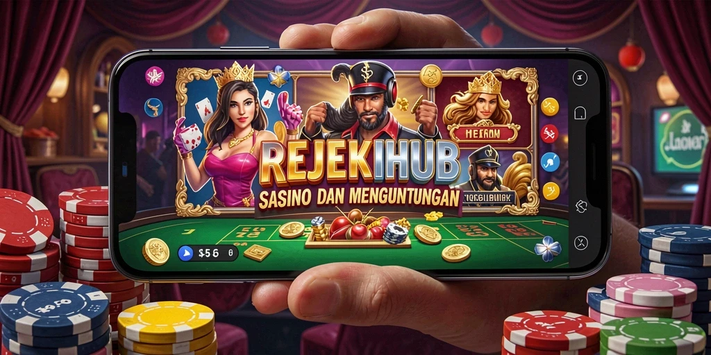 Tampilan menarik dan gameplay seru di REJEKIHUB.