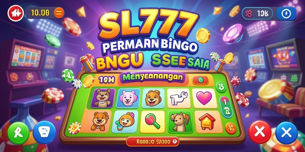 Tampilan gameplay Bingo yang seru dan interaktif di SL777.
