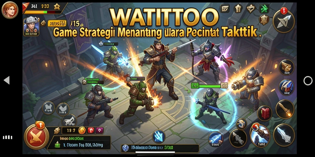 Tampilan gameplay WATITOTO yang menarik dan dinamis.