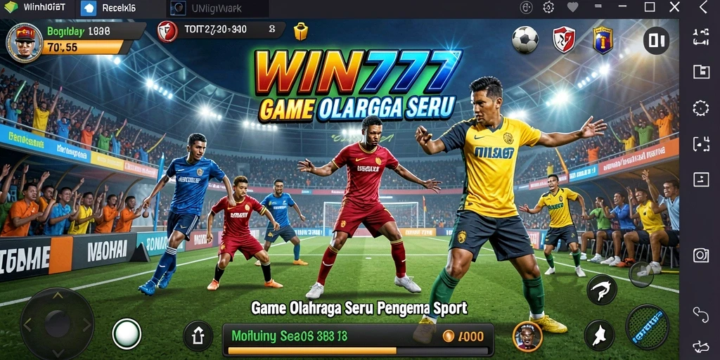 Menampilkan gameplay aktif dan seru dari WIN777 dalam olahraga.